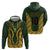 Custom South Africa Rugby 2024 Hoodie Go Champion Springboks and Kente Pattern - Wonder Print Shop