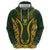 Custom South Africa Rugby 2024 Hoodie Go Champion Springboks and Kente Pattern - Wonder Print Shop