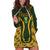 Custom South Africa Rugby 2024 Hoodie Dress Go Champion Springboks and Kente Pattern - Wonder Print Shop