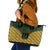 Custom South Africa Rugby 2024 Leather Tote Bag Go Champion Springboks and Kente Pattern