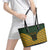 Custom South Africa Rugby 2024 Leather Tote Bag Go Champion Springboks and Kente Pattern