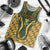 Custom South Africa Rugby 2024 Men Tank Top Go Champion Springboks and Kente Pattern - Wonder Print Shop