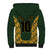 Custom South Africa Rugby 2024 Sherpa Hoodie Go Champion Springboks and Kente Pattern - Wonder Print Shop