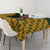 Custom South Africa Rugby 2024 Tablecloth Go Champion Springboks and Kente Pattern