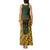 Custom South Africa Rugby 2024 Tank Maxi Dress Go Champion Springboks and Kente Pattern