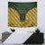 Custom South Africa Rugby 2024 Tapestry Go Champion Springboks and Kente Pattern