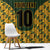 Custom South Africa Rugby 2024 Window Curtain Go Champion Springboks and Kente Pattern