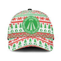 Welsh Christmas Classic Cap Awen and Celtics Culture with Xmas Elements - Wonder Print Shop