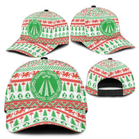 Welsh Christmas Classic Cap Awen and Celtics Culture with Xmas Elements - Wonder Print Shop