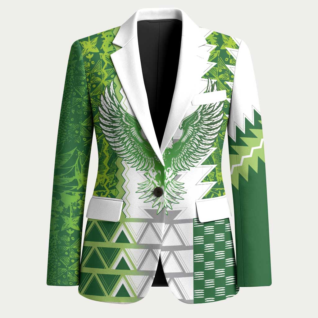 Custom Nigeria National Football Blazer Naija Super Eagles - Wonder Print Shop