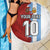 Half Argentina and Half Spain Football Beach Blanket Grunge Style - Wonder Print Shop