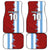 Half Argentina and Half Spain Football Car Mats Grunge Style - Wonder Print Shop