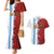 Half Argentina and Half Spain Football Couples Matching Mermaid Dress and Hawaiian Shirt Grunge Style - Wonder Print Shop