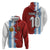 Half Argentina and Half Spain Football Hoodie Grunge Style - Wonder Print Shop