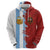 Half Argentina and Half Spain Football Hoodie Grunge Style - Wonder Print Shop