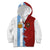 Half Argentina and Half Spain Football Kid Hoodie Grunge Style - Wonder Print Shop