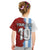 Half Argentina and Half Spain Football Kid T Shirt Grunge Style - Wonder Print Shop