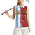 Half Argentina and Half Spain Football Women Sleeveless Polo Shirt Grunge Style - Wonder Print Shop