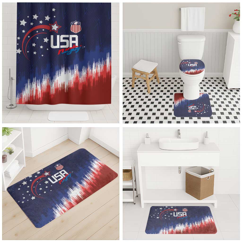 Rugby USA Bathroom Set American Icon - Wonder Print Shop
