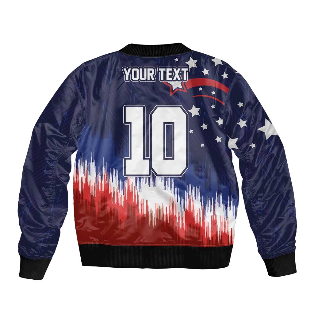 Custom Rugby USA Bomber Jacket American Icon - Wonder Print Shop