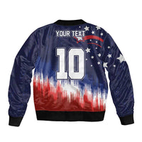 Custom Rugby USA Bomber Jacket American Icon - Wonder Print Shop