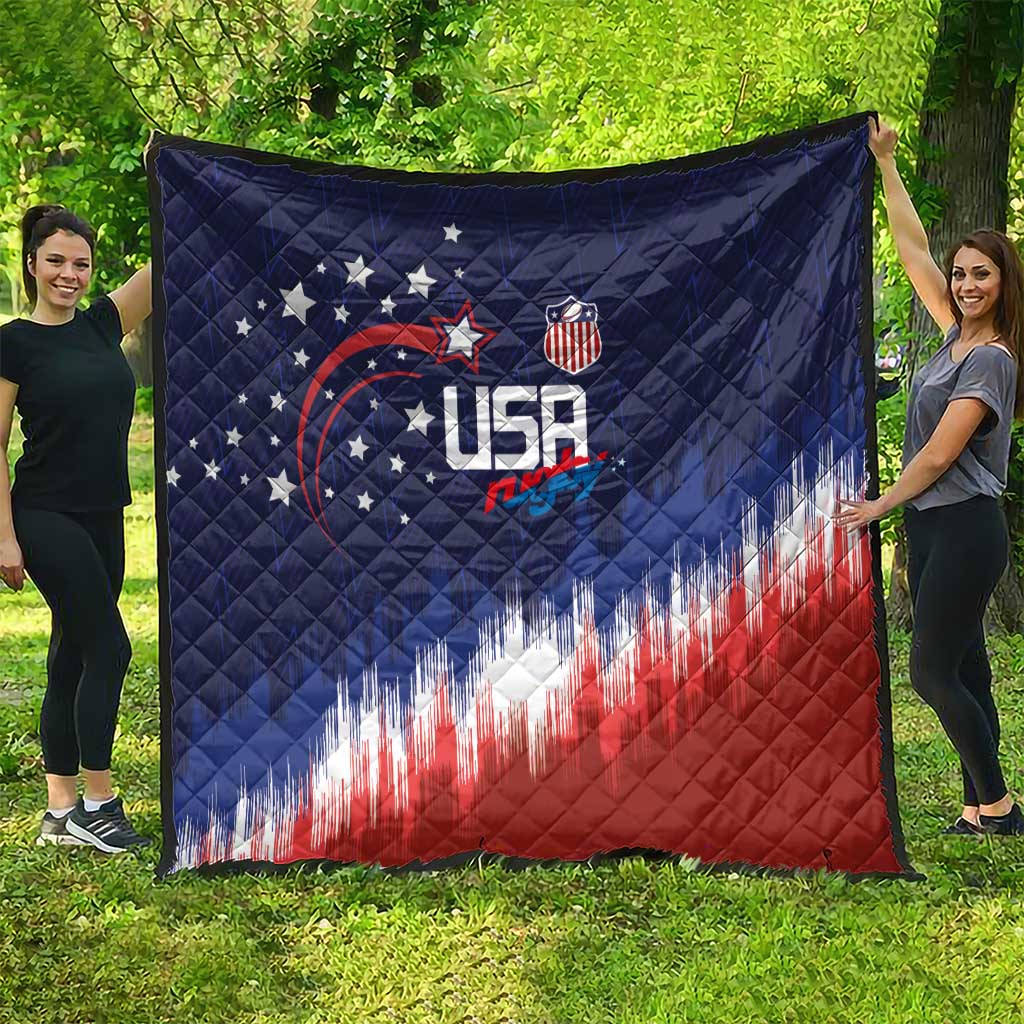 Rugby USA Quilt American Icon - Wonder Print Shop