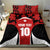 Custom Canada Pacific Rugby 2024 Bedding Set Maple Pattern Jersey - Wonder Print Shop