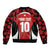 Custom Canada Pacific Rugby 2024 Bomber Jacket Maple Pattern Jersey - Wonder Print Shop