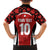 Custom Canada Pacific Rugby 2024 Family Matching Puletasi and Hawaiian Shirt Maple Pattern Jersey - Wonder Print Shop