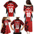 Custom Canada Pacific Rugby 2024 Family Matching Puletasi and Hawaiian Shirt Maple Pattern Jersey - Wonder Print Shop