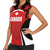 Custom Canada Pacific Rugby 2024 Women Sleeveless Polo Shirt Maple Pattern Jersey