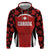 Custom Canada Pacific Rugby 2024 Zip Hoodie Maple Pattern Jersey