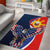 Filipino American History Month Area Rug USA Eagle and Philippines Sun Symbol with National Flag - Wonder Print Shop