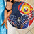 Filipino American History Month Beach Blanket USA Eagle and Philippines Sun Symbol with National Flag - Wonder Print Shop