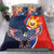 Filipino American History Month Bedding Set USA Eagle and Philippines Sun Symbol with National Flag - Wonder Print Shop