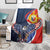 Filipino American History Month Blanket USA Eagle and Philippines Sun Symbol with National Flag