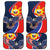 Filipino American History Month Car Mats USA Eagle and Philippines Sun Symbol with National Flag - Wonder Print Shop