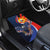 Filipino American History Month Car Mats USA Eagle and Philippines Sun Symbol with National Flag - Wonder Print Shop