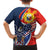 Filipino American History Month Family Matching Puletasi and Hawaiian Shirt USA Eagle and Philippines Sun Symbol with National Flag - Wonder Print Shop