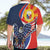 Filipino American History Month Hawaiian Shirt USA Eagle and Philippines Sun Symbol with National Flag - Wonder Print Shop