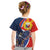 Filipino American History Month Kid T Shirt USA Eagle and Philippines Sun Symbol with National Flag - Wonder Print Shop