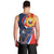 Filipino American History Month Men Tank Top USA Eagle and Philippines Sun Symbol with National Flag - Wonder Print Shop