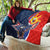 Filipino American History Month Quilt USA Eagle and Philippines Sun Symbol with National Flag