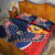 Filipino American History Month Quilt Bed Set USA Eagle and Philippines Sun Symbol with National Flag