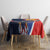 Filipino American History Month Tablecloth USA Eagle and Philippines Sun Symbol with National Flag