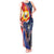 Filipino American History Month Tank Maxi Dress USA Eagle and Philippines Sun Symbol with National Flag