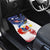 Filipino American History Month Car Mats USA Eagle and Philippines Coat of Arms Symbol with National Flag - Wonder Print Shop