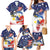 Filipino American History Month Family Matching Mermaid Dress and Hawaiian Shirt USA Eagle and Philippines Coat of Arms Symbol with National Flag - Wonder Print Shop