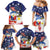 Filipino American History Month Family Matching Mermaid Dress and Hawaiian Shirt USA Eagle and Philippines Coat of Arms Symbol with National Flag - Wonder Print Shop