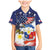 Filipino American History Month Family Matching Mermaid Dress and Hawaiian Shirt USA Eagle and Philippines Coat of Arms Symbol with National Flag - Wonder Print Shop